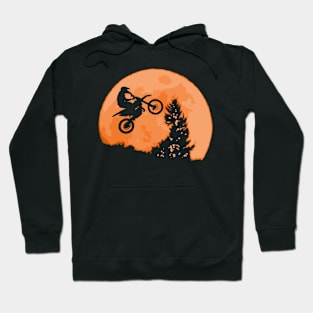 Motocross Moon Hoodie